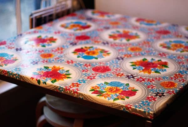 Кольорова клейонка