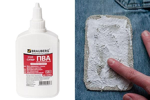Клей ПВА для склеювання тканини та шкіри