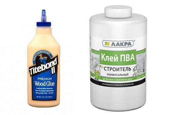Столярний клей та клей ПВА