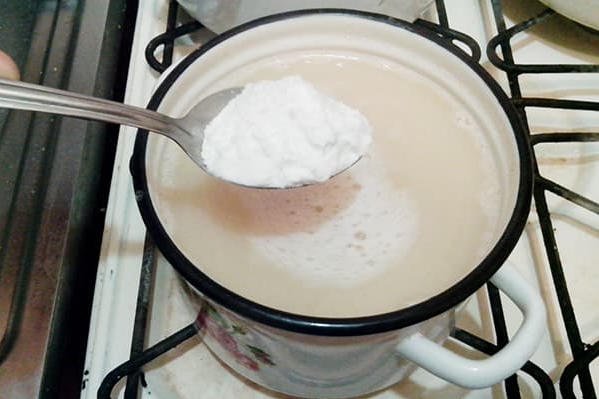 Приготування мильного розчину із содою