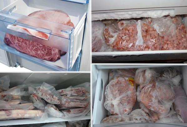 Заморожування м'ясних продуктів