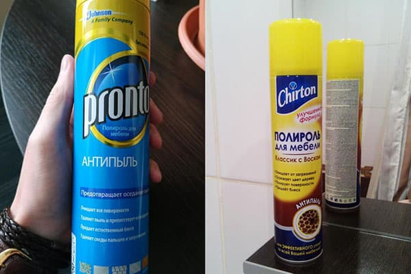 Антистатики для меблів