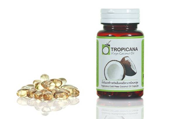 Олія кокосу в капсулах