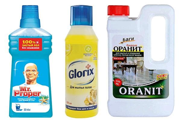 Засоби для миття підлоги