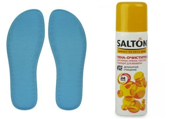 чистяча піна для устілок та взуття