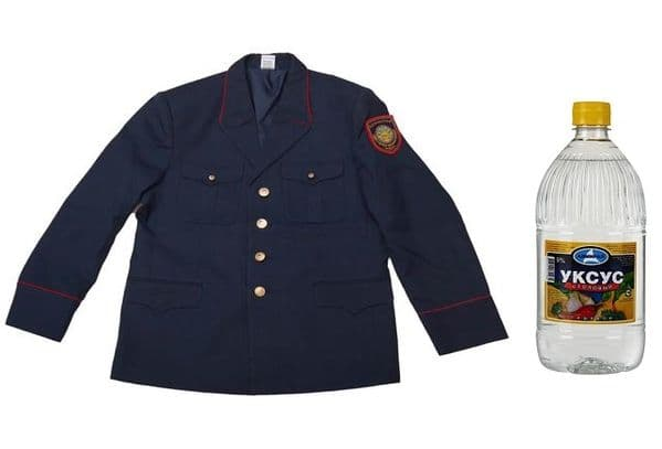 Чищення кітеля оцтом