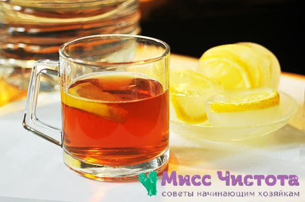 чай з лимоном